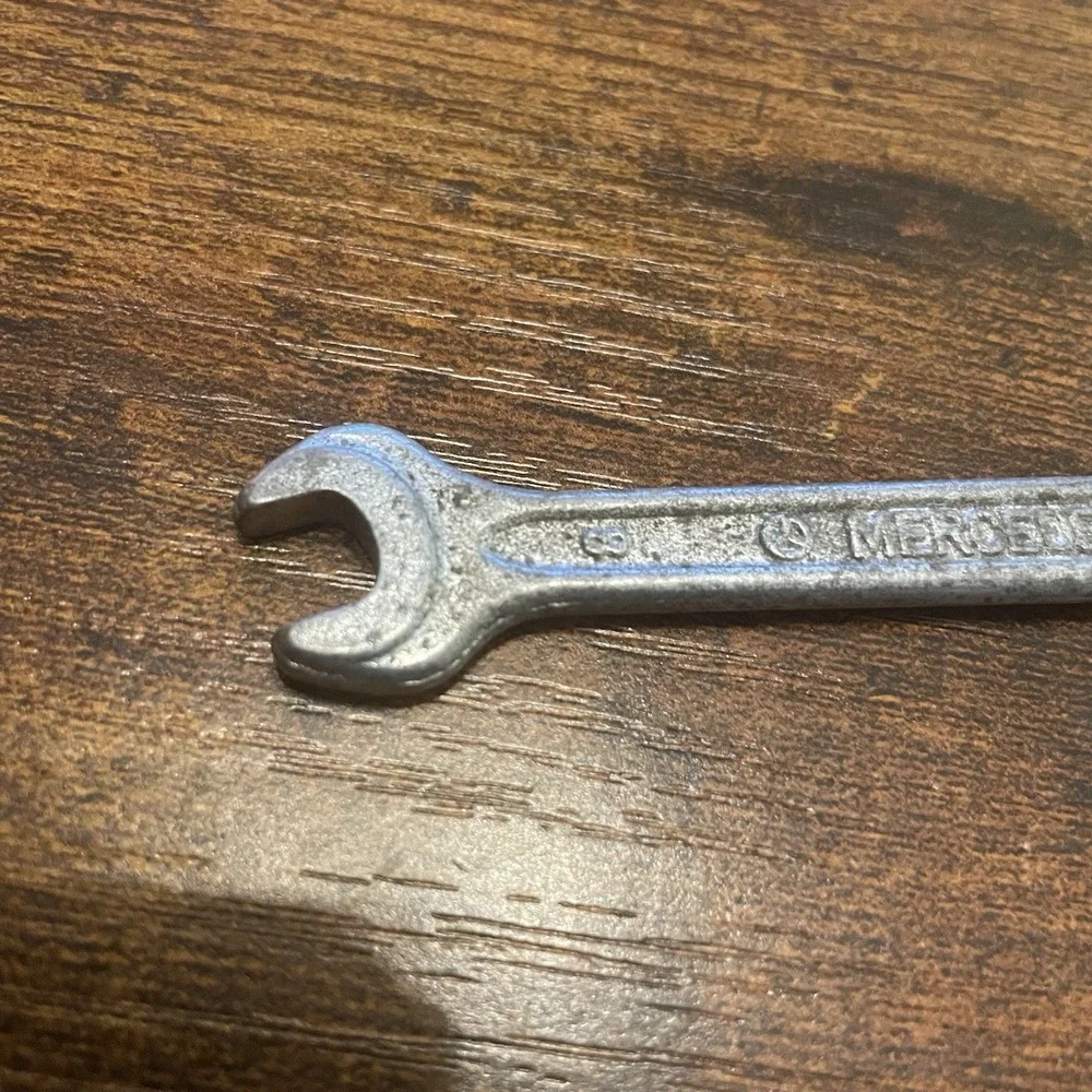 ✅Mercedes Vintage Trunk Tool Kit 8mm 10mm Wrench Heyco Germany DIN 895#️⃣0474